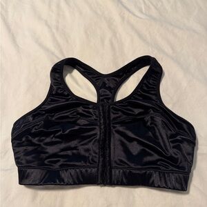 Black Enell Sports Bra - Hook closures